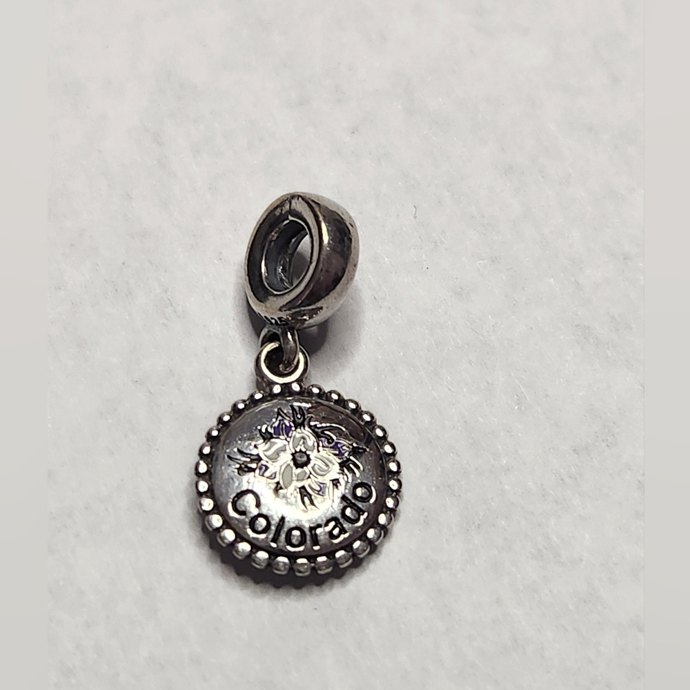 Pandora Sterling Silver Colorado Charm Pendant